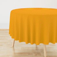 Bright yellow and orange gingham, 1/4" squares 