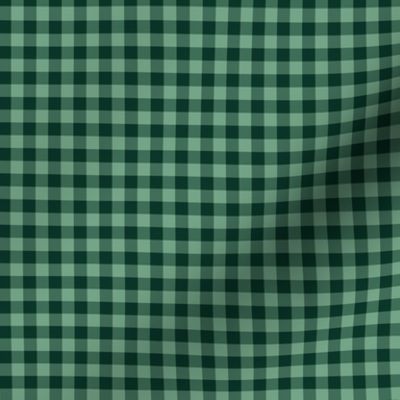 succulent green gingham, 1/4" squares 