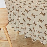 norwegian lundehund dogs dog breed fabric dogs fabric norwegian puffin dog - sand