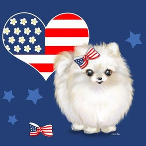 Patriotic_Pomeranian_Love L