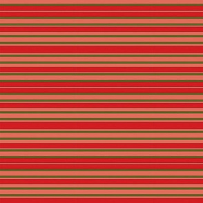 Western Tribal Native Pattern3 Red Green_stripe