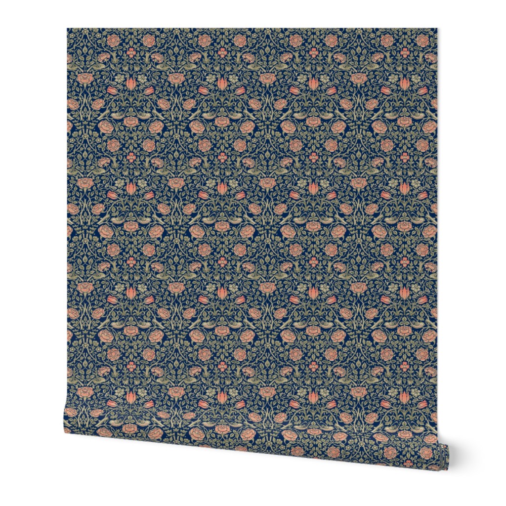 Tiny Tudor Roses Navy