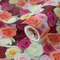 oil painted roses - large