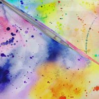 Watercolour #1 - Rainbow Wash