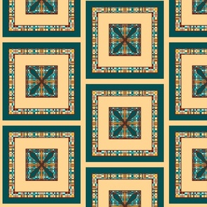 Fall 2021 Compass Square Vanilla Aqua 2