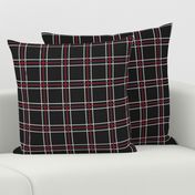 Persona 5 Shujin High School Uniform Plaid (Black/Red/White)