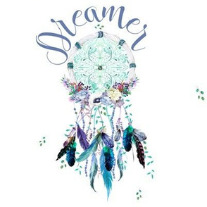 8" Dreamer / Teal & Lilac Dream Catcher Mix & Match