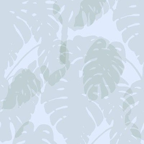 Monstera_soft_blue