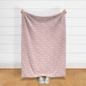 pegasus fabric // cute pegasus whimsical fantasy fabric for girls cute baby nursery design - pink