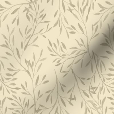 Garden Leaves {Ivory}