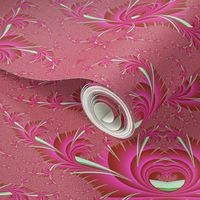 Blooming Spiral in Pink
