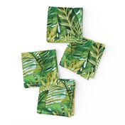 Tropical  Leaves - Pineapple - Green