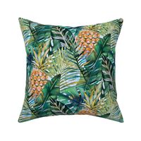 Tropical Vegetation - Pineapple - Teal