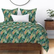 Tropical Vegetation - Pineapple - Teal