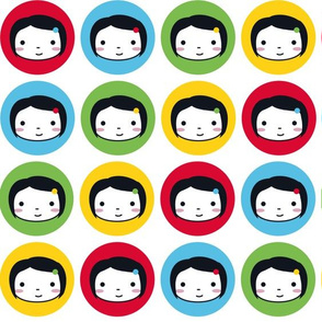 Polka Dot Girls - Multicolour