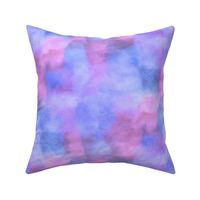 fiesta watercolor squares - pink and blue 
