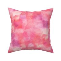 fiesta watercolor squares - pink and magenta 