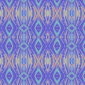 Periwinkle Ikat