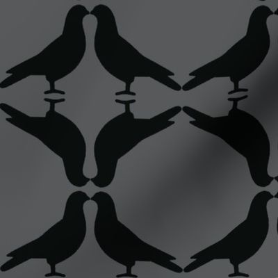 Pigeon Circles-Gray