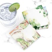 Watercolor Unicorn in Woods for Placemats