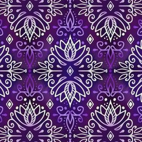 Lotus Deco - Purple Pale