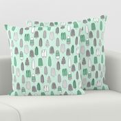 popsicle fabric // ice cream summer popsicles fabric food tropical summer design by andrea lauren - mint and grey