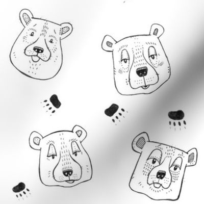 Bears and Paw Prints