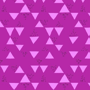 Berry Geometric Triangle Speckles