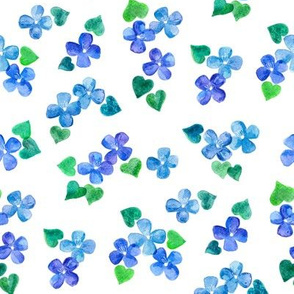 Little Blue Flower Love