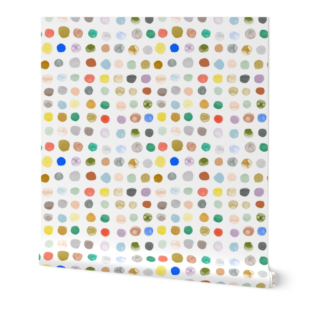 Big Watercolor Dots