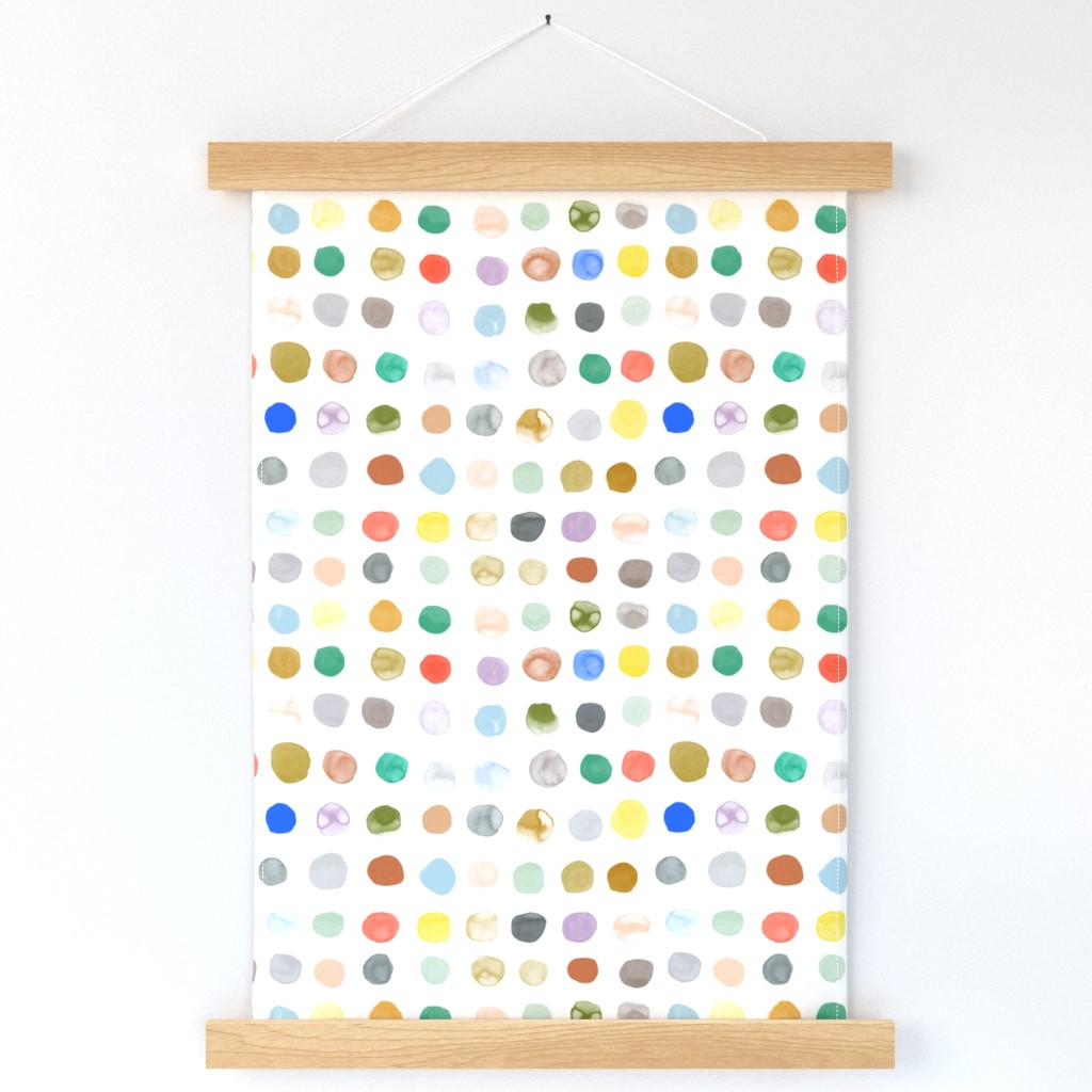 Big Watercolor Dots