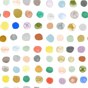 Big Watercolor Dots