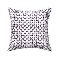 Patch Heart Mini Print - Perfect Purple 