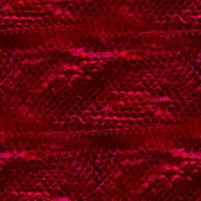 Seamless Red Snake Skin