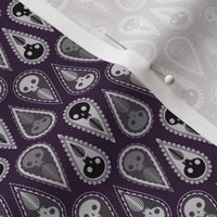 Geometric Ghosts (small) - purple