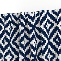 aztec on navy 