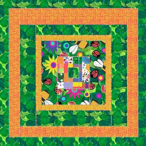 A Windy Spring Day Quilt Block 1