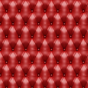 Red Leather Sofa