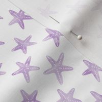 (small scale) starfish purple - mermaid coordinate 