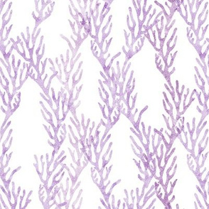 (small scale) coral purple - mermaid coordinate