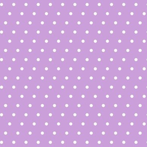 polka dot on purple -  mermaid coordinate
