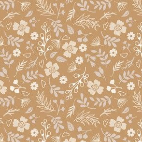 Timeless - Mini Floral, Brown