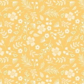 Timeless - Mini Floral, Gold