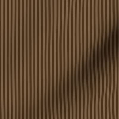 narrow chocolate brown stripes