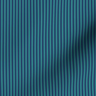 skinny stripes - navy and teal