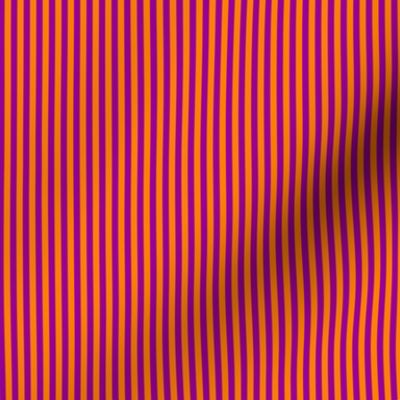 skinny stripes - bright purple and India orange 