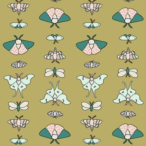 Lepidoptera - Gold // by Sweet Melody Designs