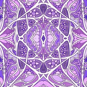 Tangled Purple Garden
