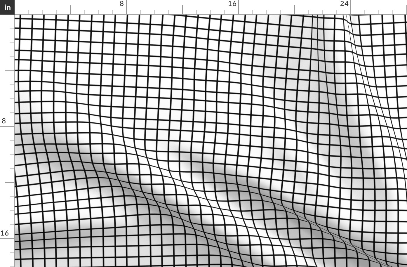 Hand drawn grid lines