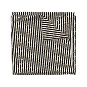 Stripes & Splatter - Gold - Small Scale